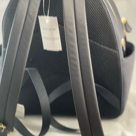 Coach Court Bawck Ruching Black Midnight / Gold - Picture 11 of 11